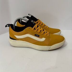 Vans Yellow White Low-Top Sneakers